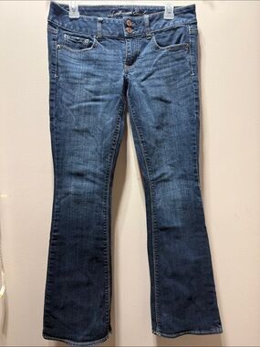 American Eagle Outfitters Dark Blue Flare Jeans